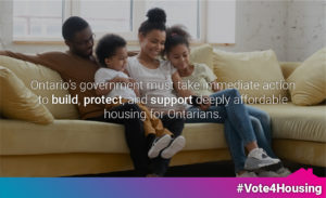 Vote4Housing impact on Ontario election campaign 